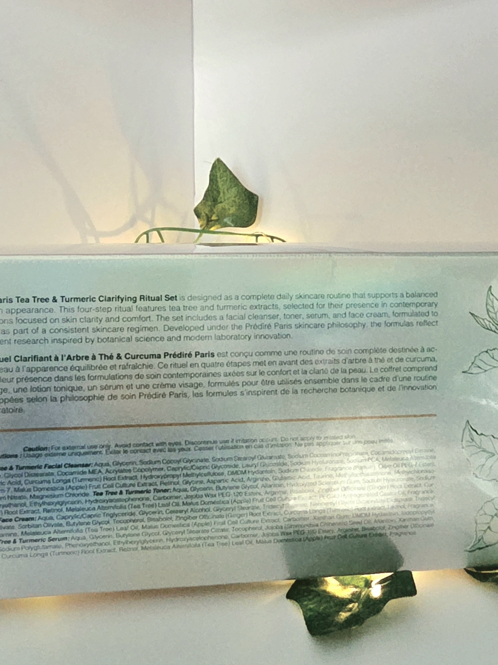 Prédiré Paris Tea Tree & Turmeric Clarifying Ritual Set - New In Box - Picture 8 of 9